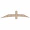 Ekena Millwork Bellingham Smooth Timber Gable Bracket, Douglas Fir, 96"W x 16"H x 1 1/2"D x 5 1/2"F, 4/12 Pitch GBW096X16X0206BEL00SDF - alternate 2